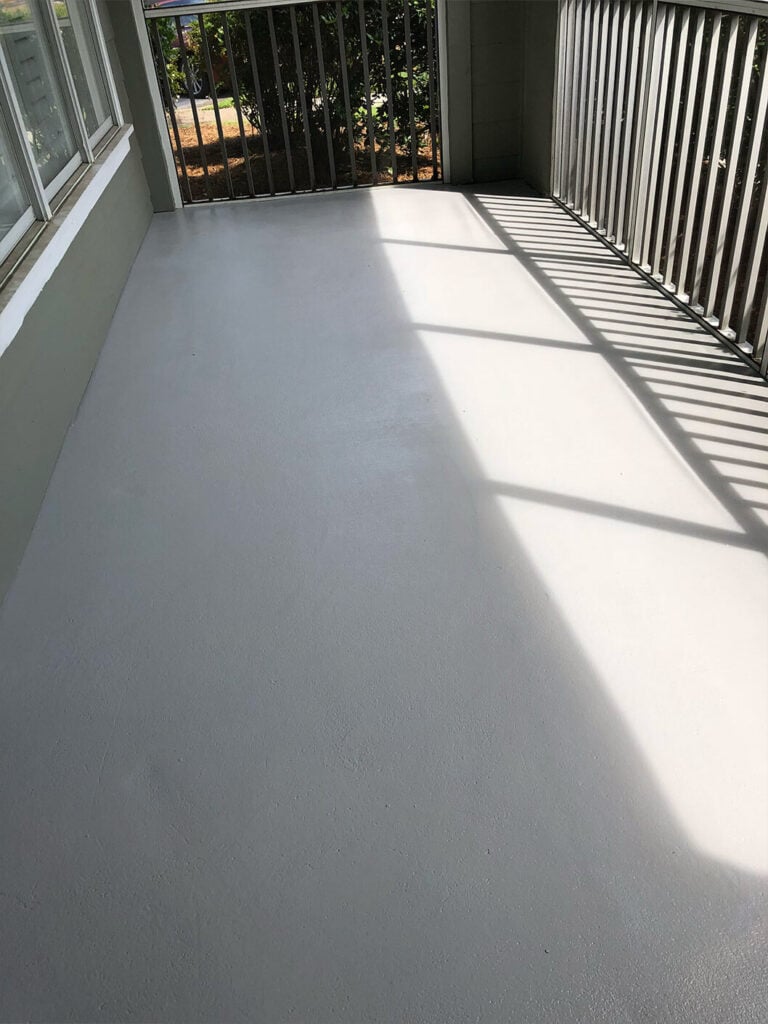 paint and seal exterior deck